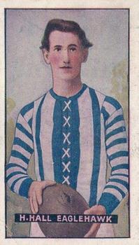 1906-07 Sniders and Abrahams Australian Footballers - Victorian Country Players Series C #NNO Harry Hall Front
